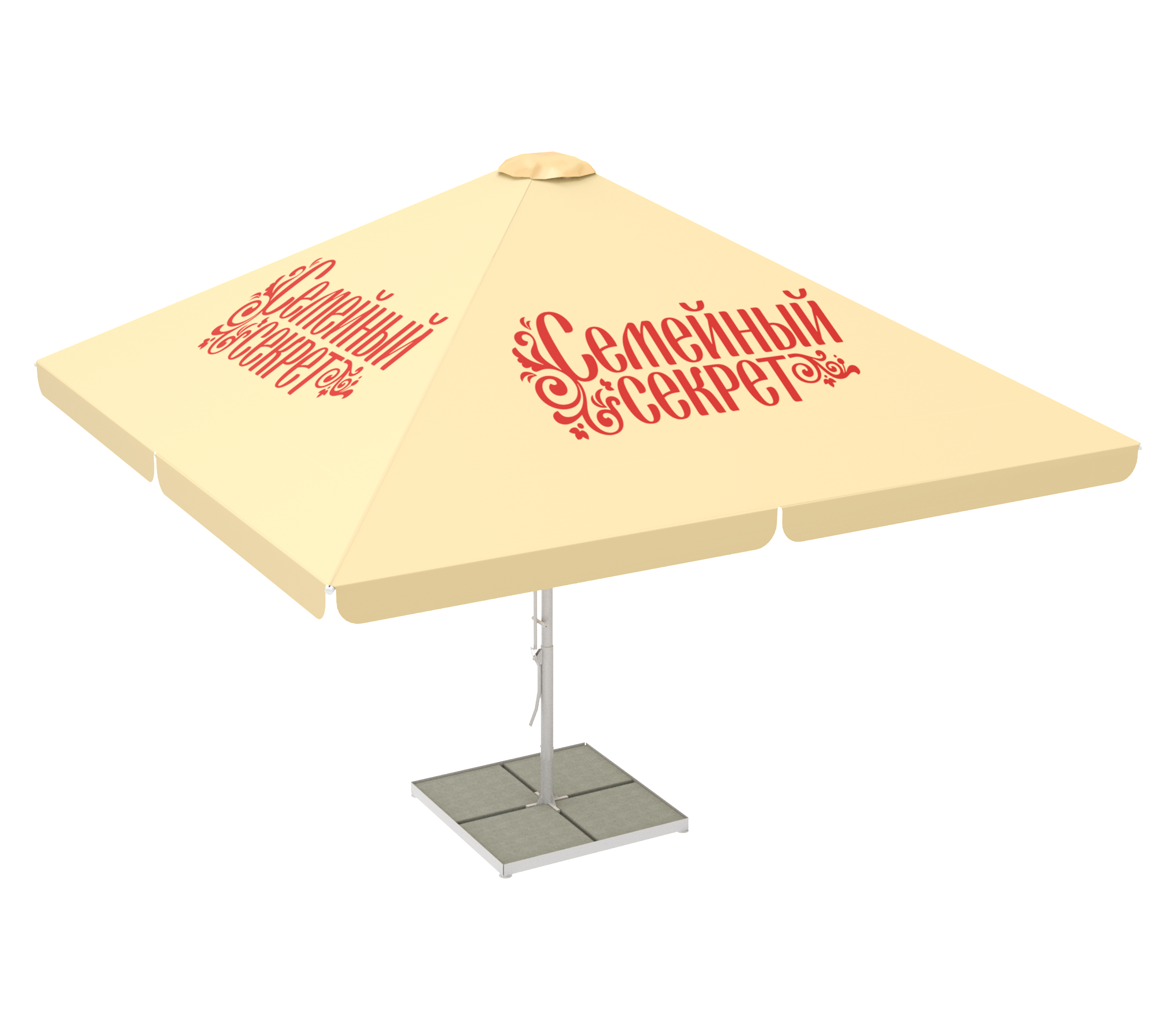 Зонт телескоп 4x4